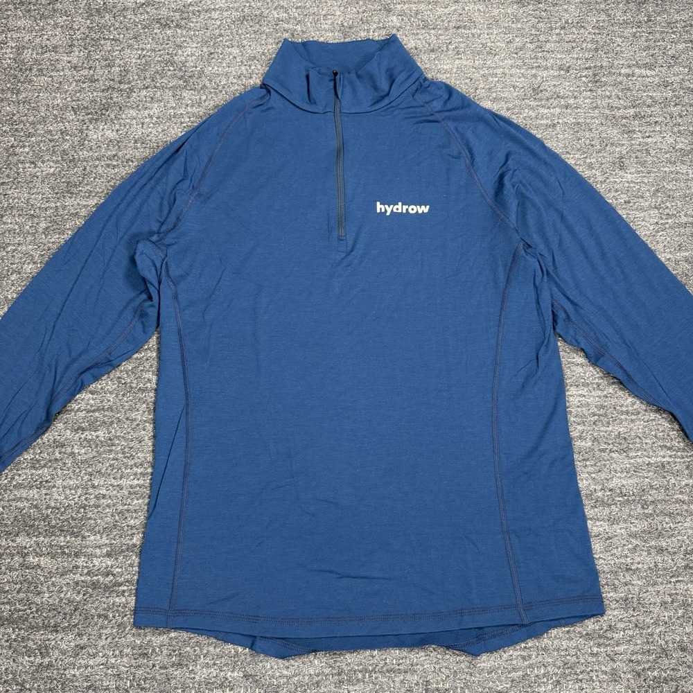 776BC x Hydrow Merino Wool Base Layer Top Men XL Stretch Camp Outdoor Trail Sail